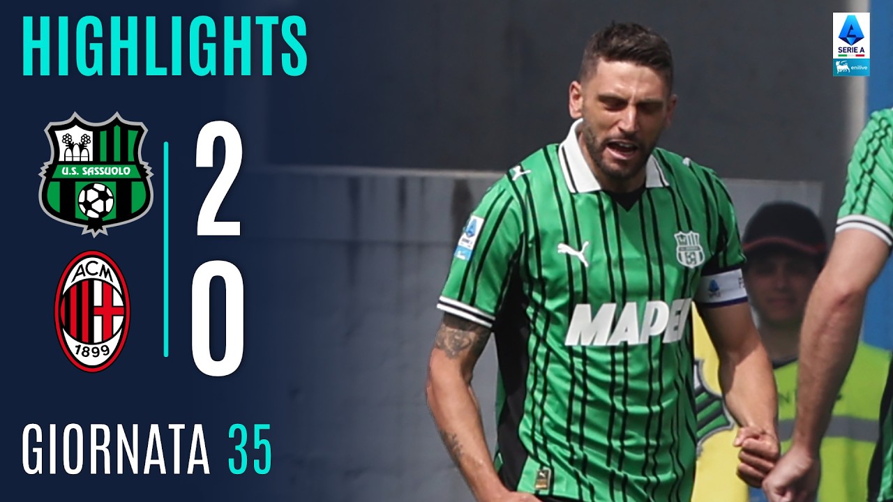Berardi+Laurienté e Il Sassuolo Vola | SASSUOLO-MILAN 2-0 | HIGHLIGHTS | SERIE A ENILIVE 2025/26