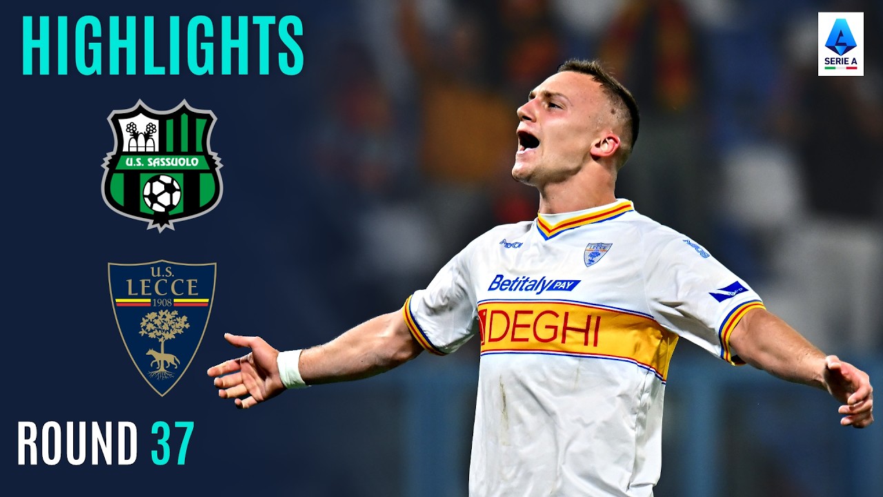 Serie A: Sassuolo vs Lecce