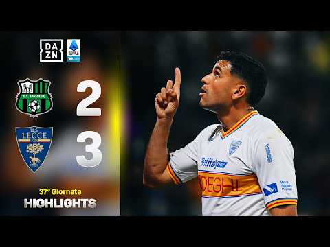 Sassuolo Vs Lecce: Tanpa Jay Idzes, I Neroverdi Tumbang 2-3
