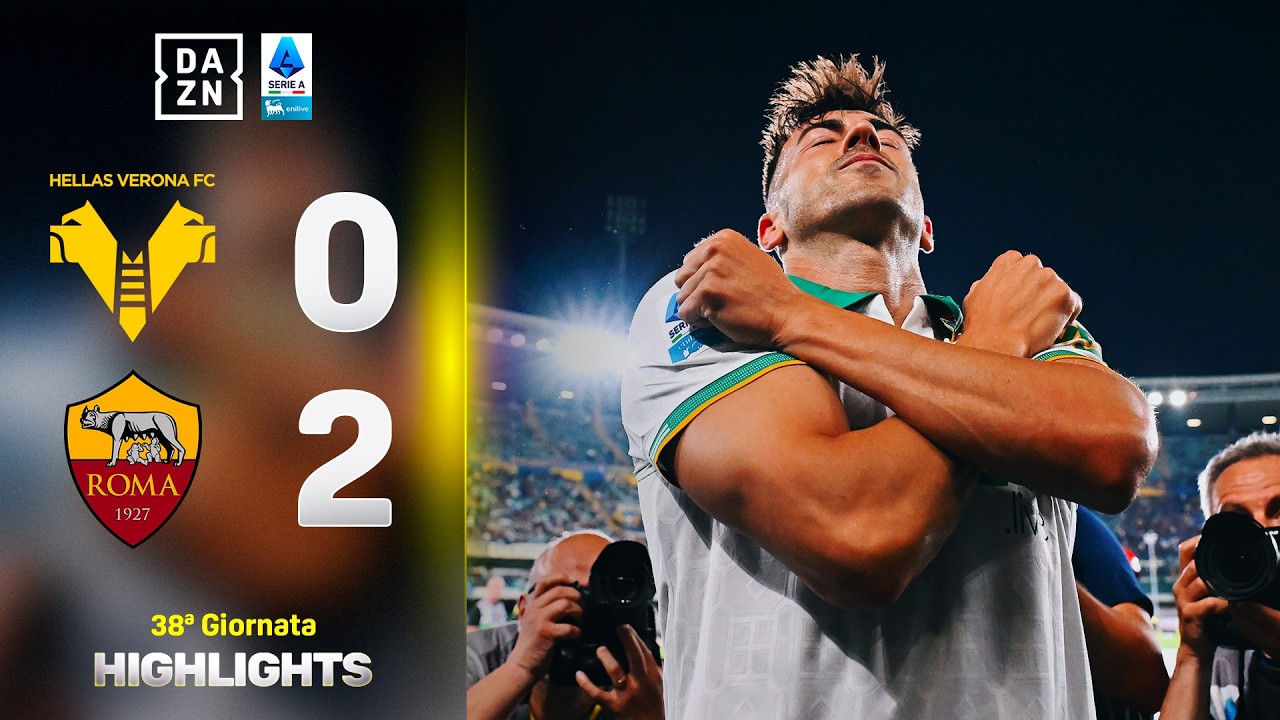 Serie A: Verona vs AS Roma