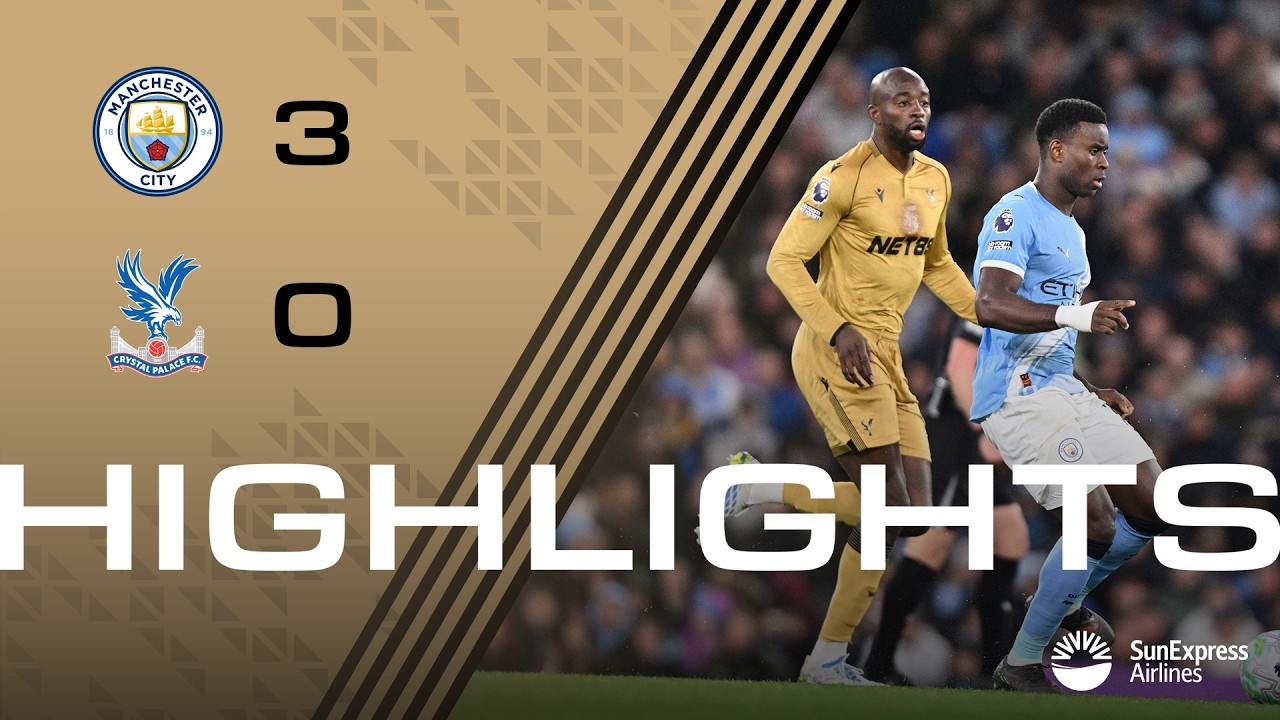 Premier League: Manchester City vs Crystal Palace