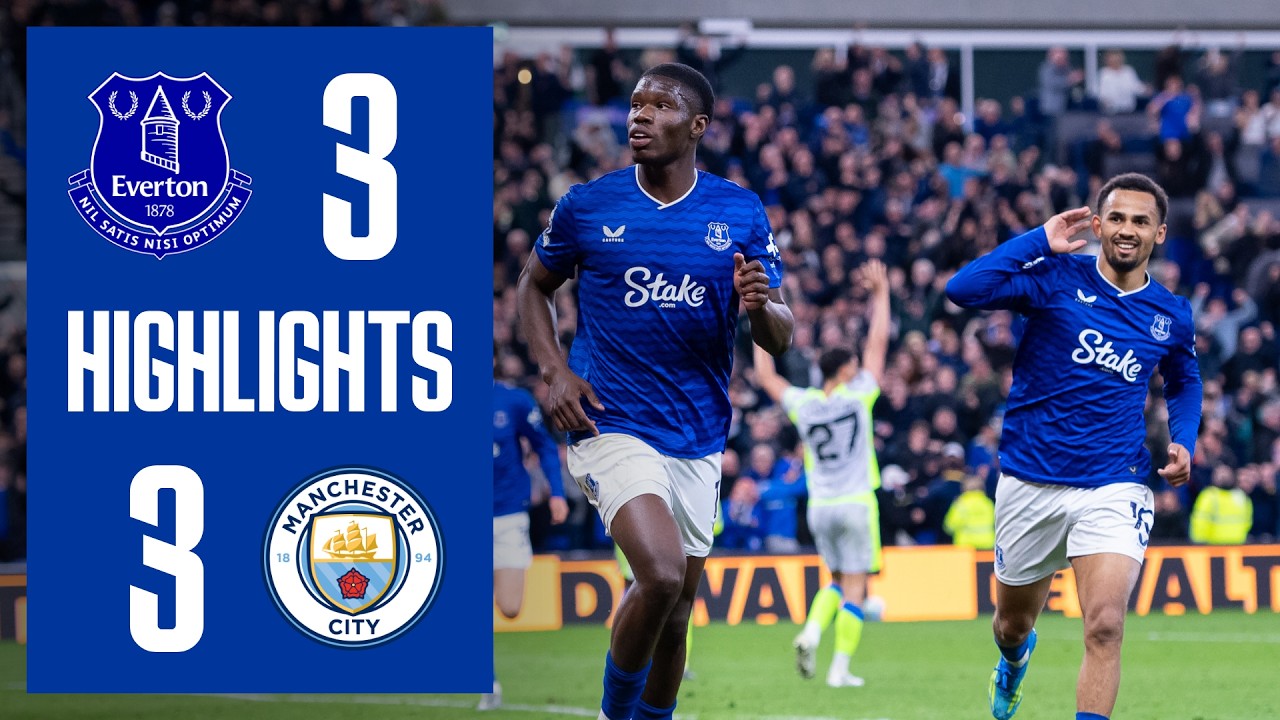 Premier League: Everton vs Manchester City