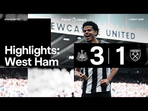 Newcastle Gilas West Ham 3-1, The Hammers Selangkah Lagi Terdegradasi