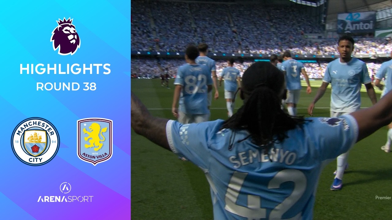 Premier League: Manchester City vs Aston Villa