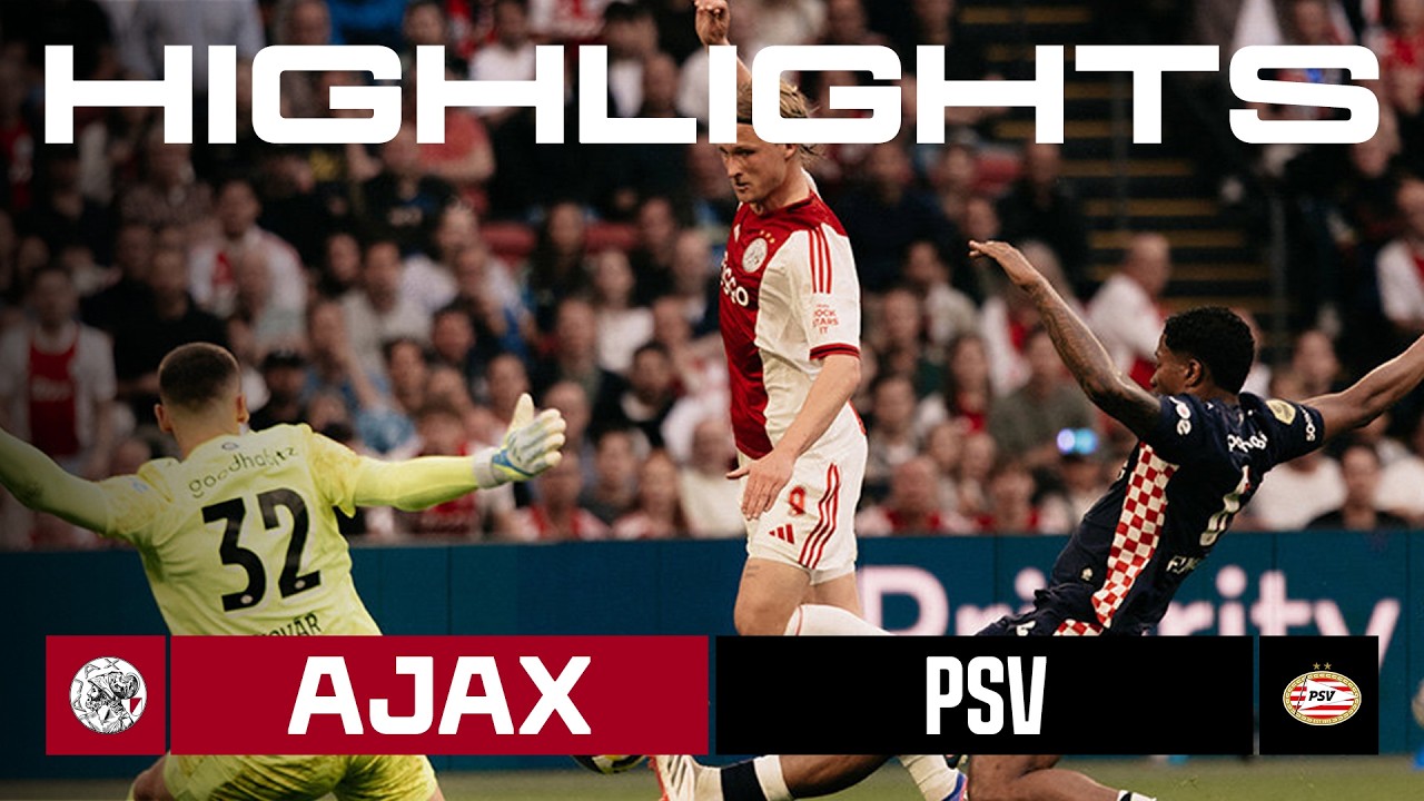 Highlights Ajax - PSV | Vriendenloterij Eredivisie