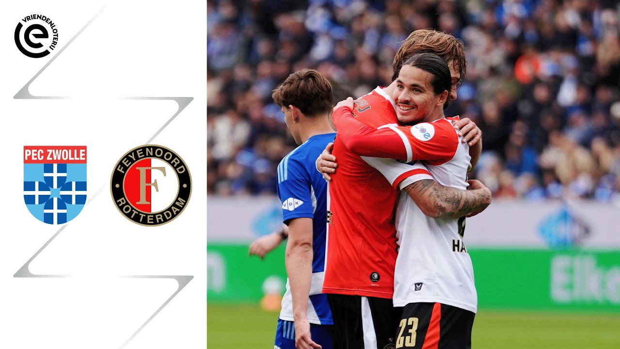 Highlights PEC Zwolle - Feyenoord | Eredivisie 2025-2026