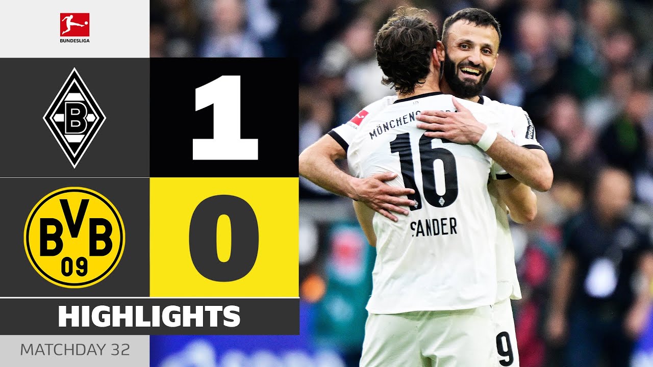 Bundesliga: Borussia Mönchengladbach vs Borussia Dortmund