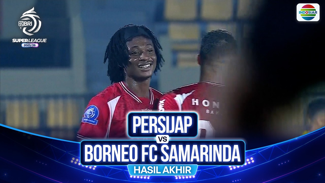PERSIJAP vs Borneo FC Samarinda - Hasil Pertandingan | BRI Super League 2025/26