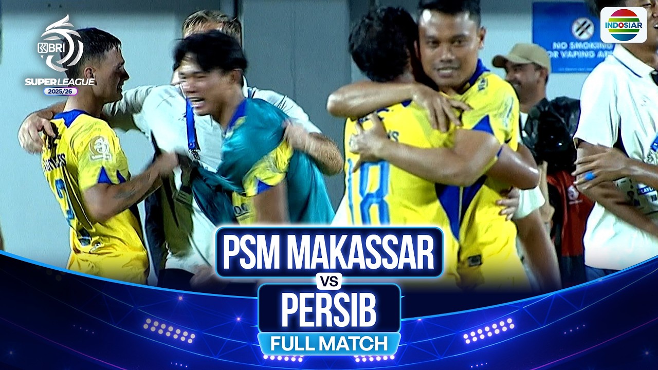 PSM Makassar vs PERSIB- Hasil Pertandingan | BRI Super League 2025/26