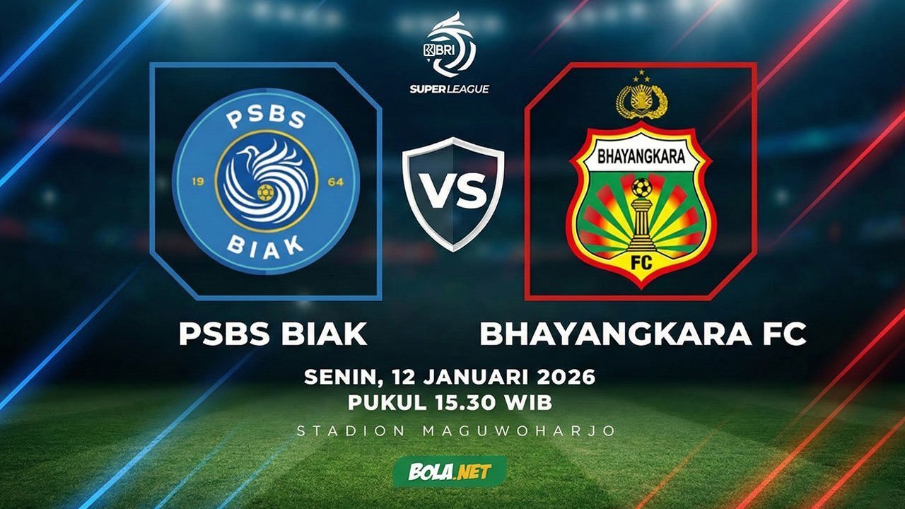 Prediksi Bhayangkara vs PSBS Biak: Cepu Biru Rebut Tiga Poin di Pekan 34
