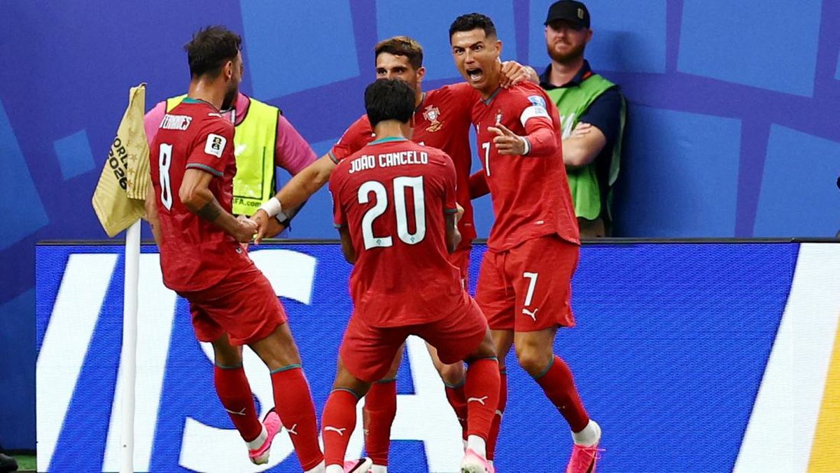 Portugal Gilas Uzbekistan 5-0: Ronaldo Dua Gol, Mendes MVP