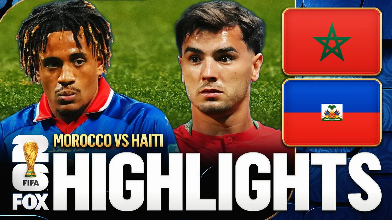 Morocco 4-2 Haiti: El Khannouss masterclass seals Group C progression in Atlanta thriller