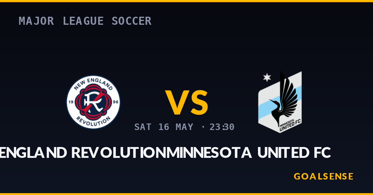 New England Revolution vs Minnesota United: Play-off Push Intensifies