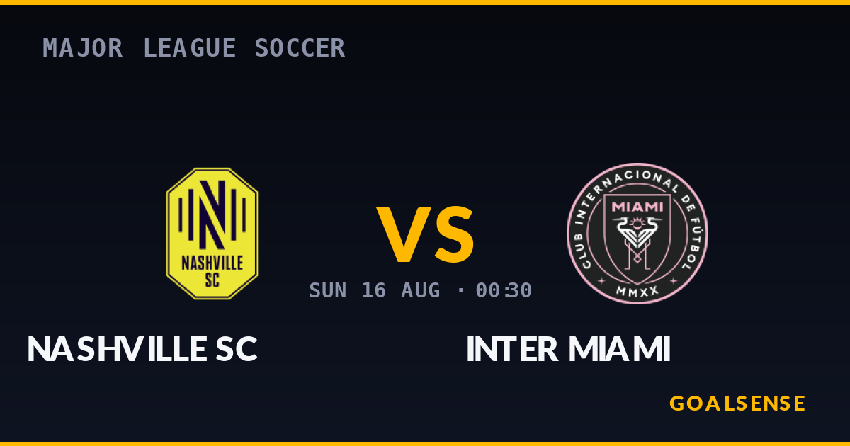 Prediksi Nashville SC vs Inter Miami: Duel Panas Pemimpin Kontra Calon Juara