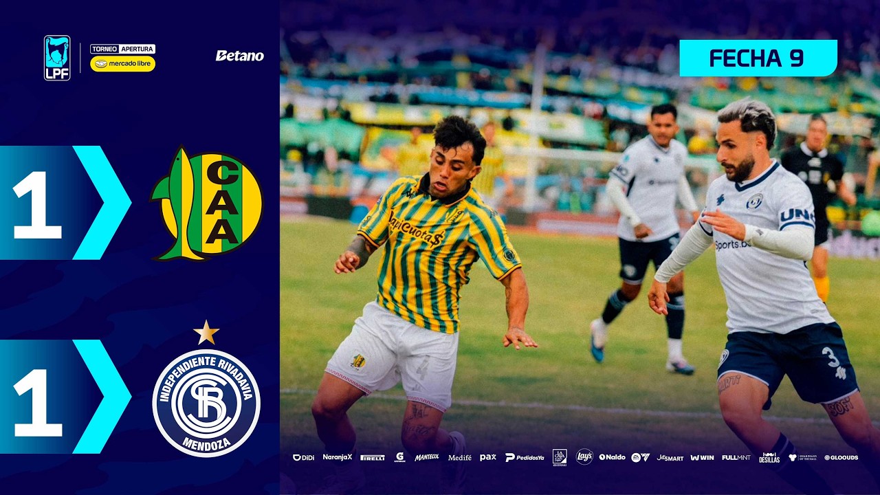 Liga Profesional Argentina: Aldosivi vs Independ. Rivadavia
