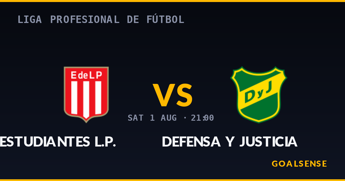 Prediksi Estudiantes vs Defensa Y Justicia: Tuan Rumah Diunggulkan di Laga Clausura