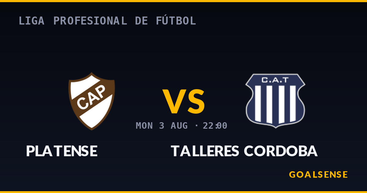Prediksi Platense vs Talleres Cordoba: Duel Sengit di Clausura Tanpa Momentum