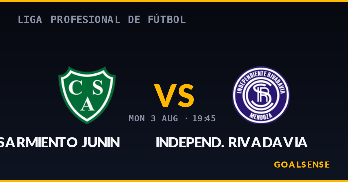 Prediksi Sarmiento Junin vs Independ. Rivadavia: Duel Sengit di Eva Perón