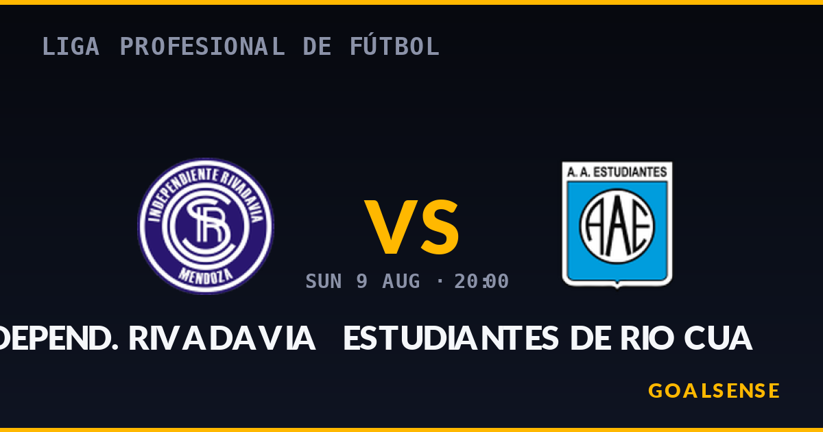 Prediksi Independ. Rivadavia vs Estudiantes Rio Cuarto: Pemimpin Klasemen Siap Gilas Tamu