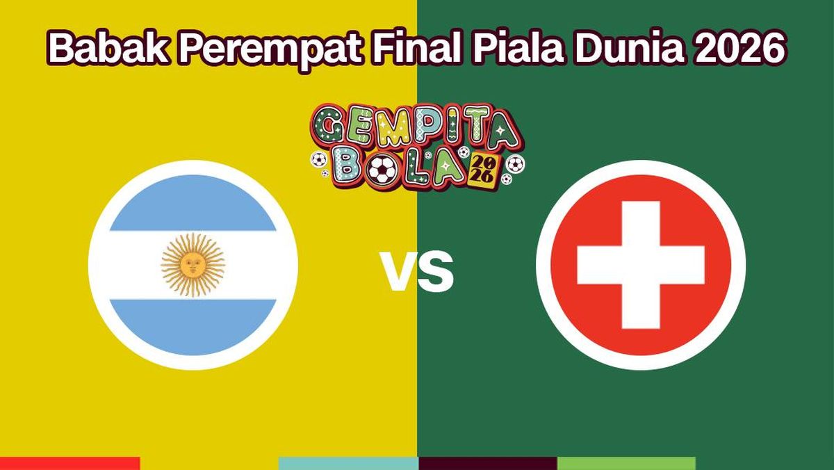 Argentina Tundukkan Switzerland 3-1 di Extra Time, Messi Cs Melaju ke Semifinal